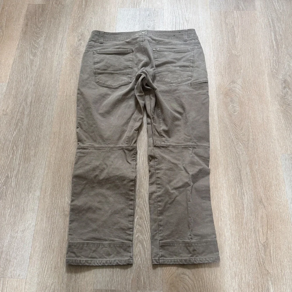 Kuhl Legendary Rydr Pants Mens 38x30 Brown Gray Articulated Knee Heavyweight - Picture 11 of 12